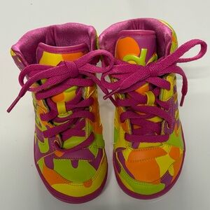 Jeremy Scott for adidas kids sneakers size 7.5